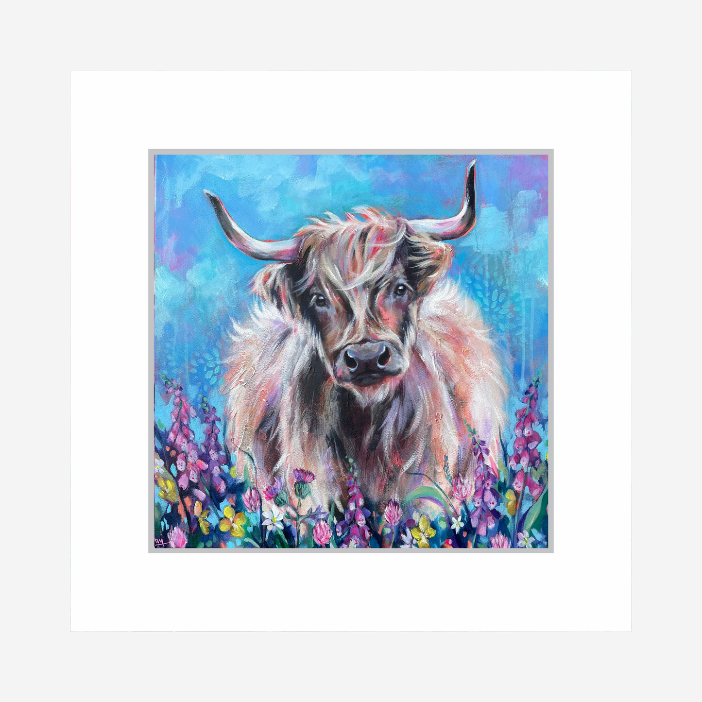 Mounted Mini Print - Floraidh