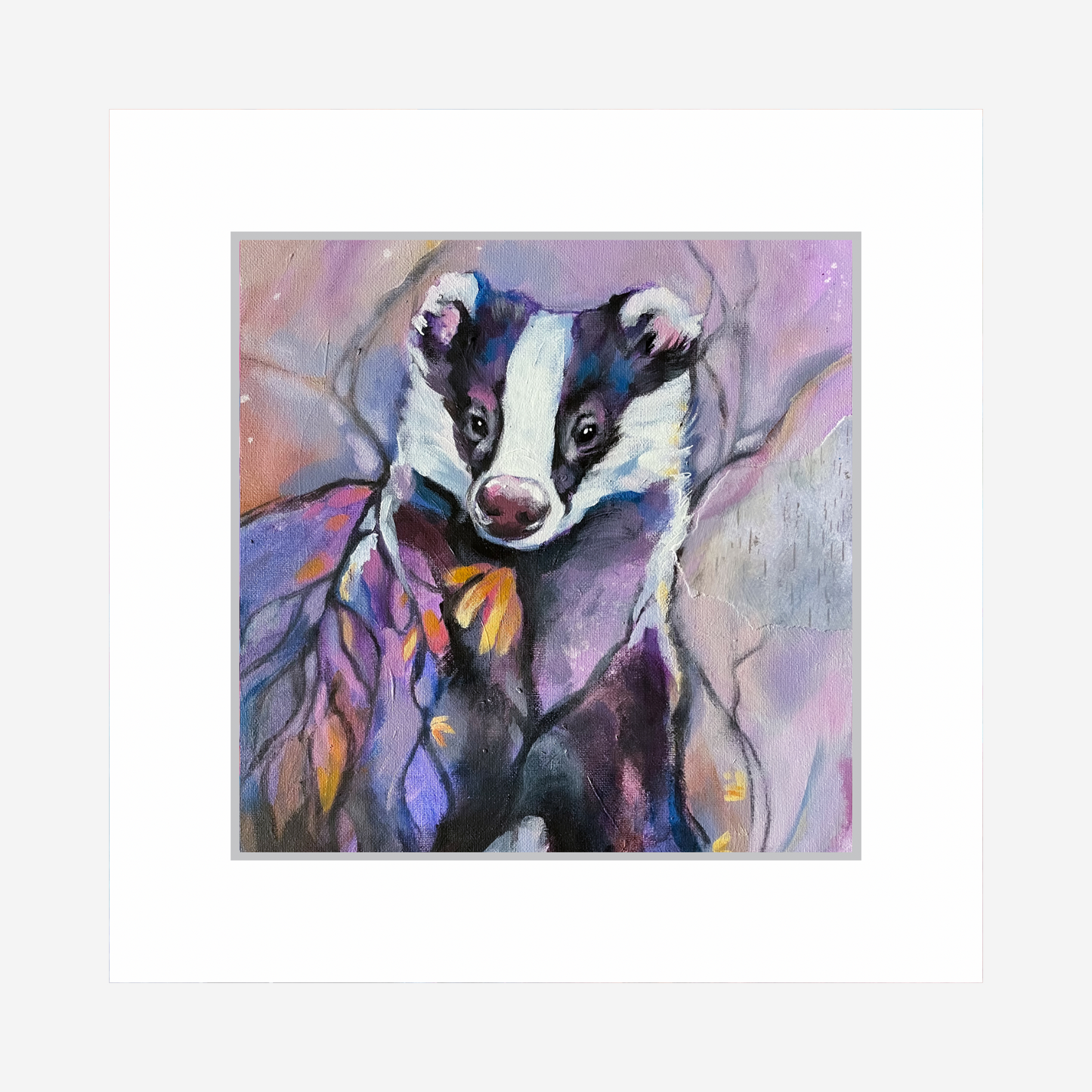 Mounted Mini Print - Gaia