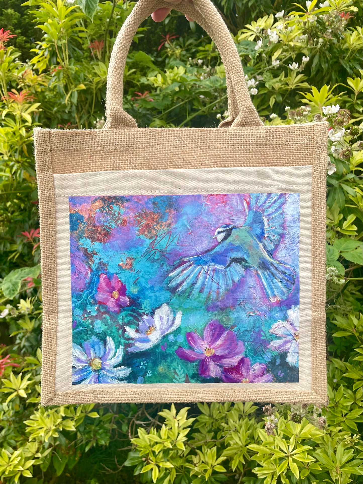 Jute Tote Bag - Vivacity