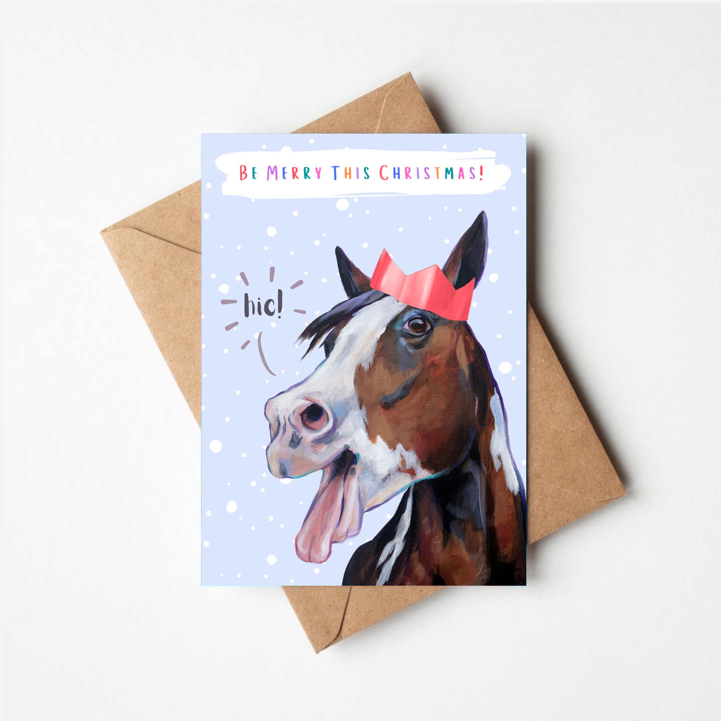 Be Merry - Christmas Card