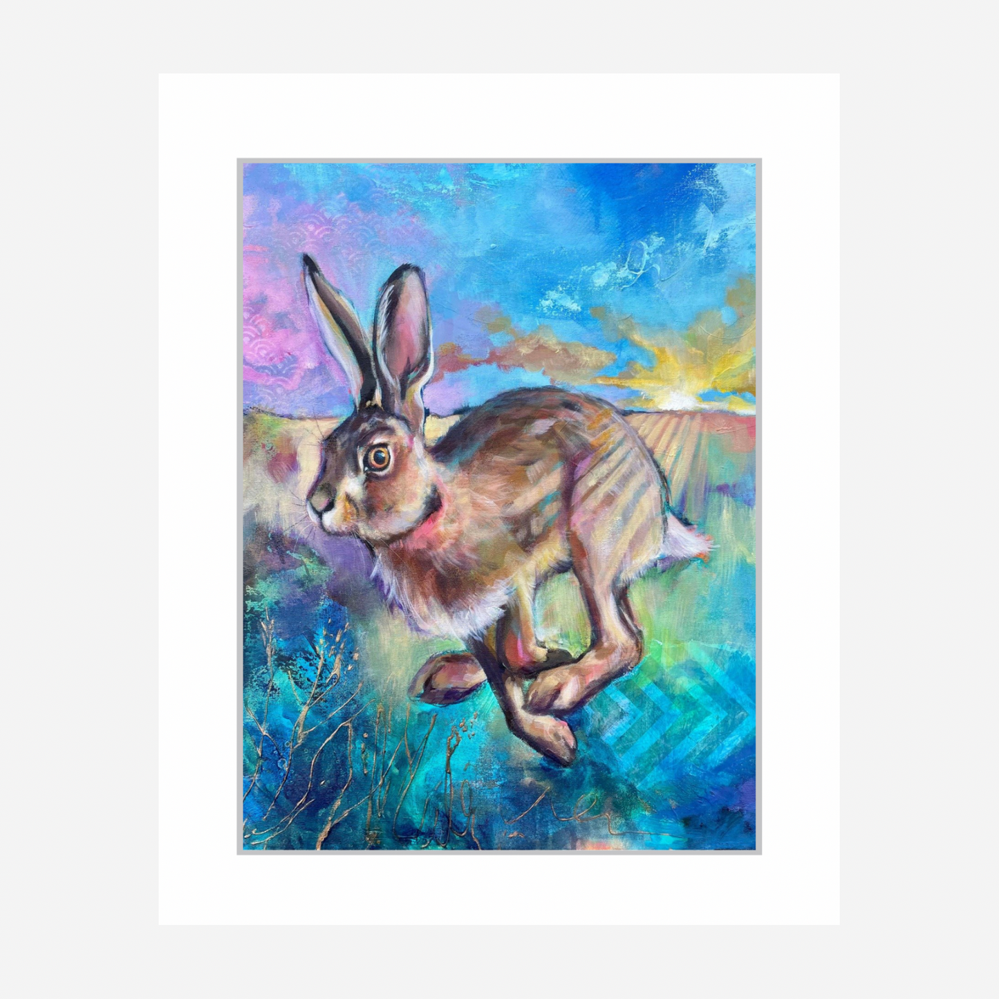 Daybreak - Hare Print