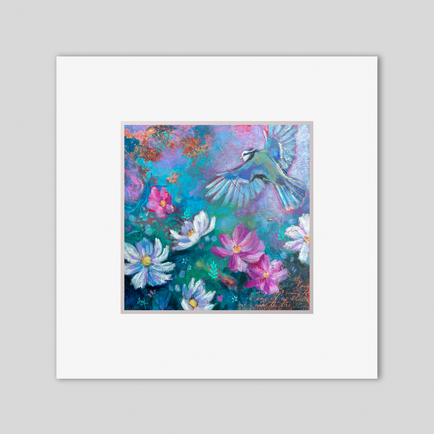 Mounted Mini Print - Vivacity