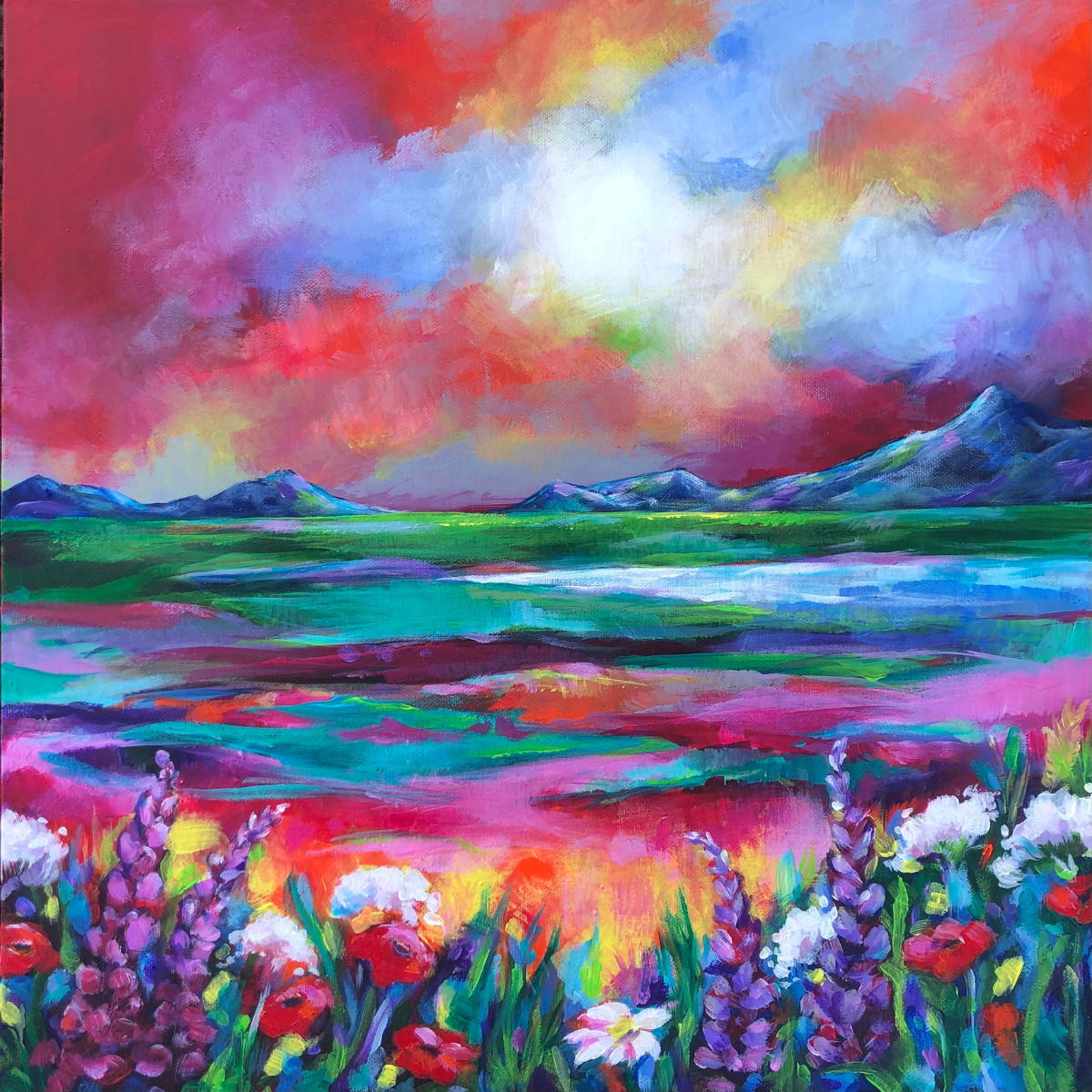 Eutierria - Original Landscape Painting