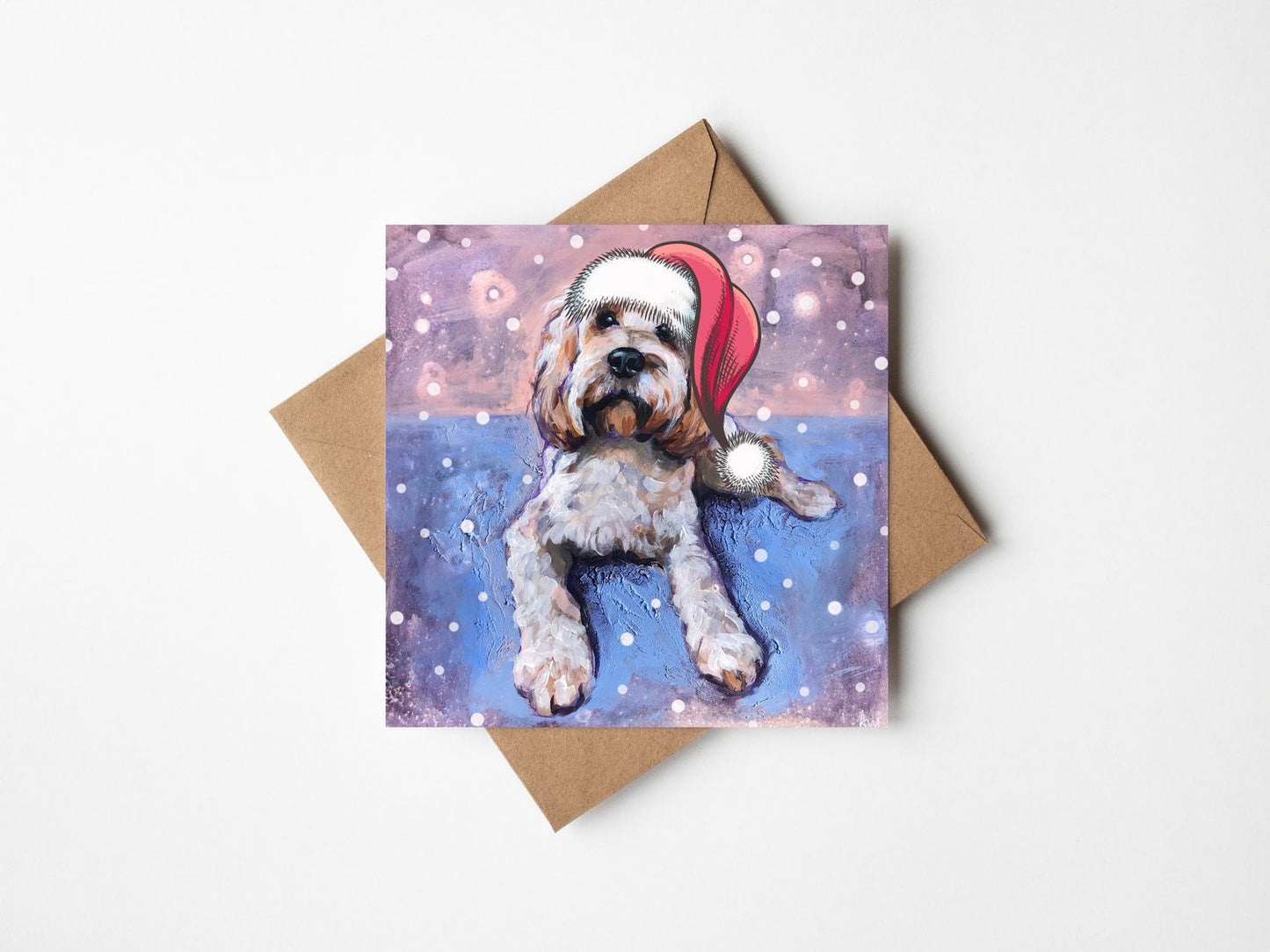 Christmas Cockapoo - Pack of 10 Cards