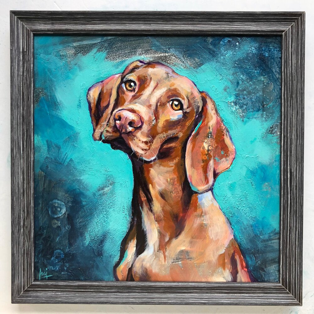 Vizsla - Original Dog Painting