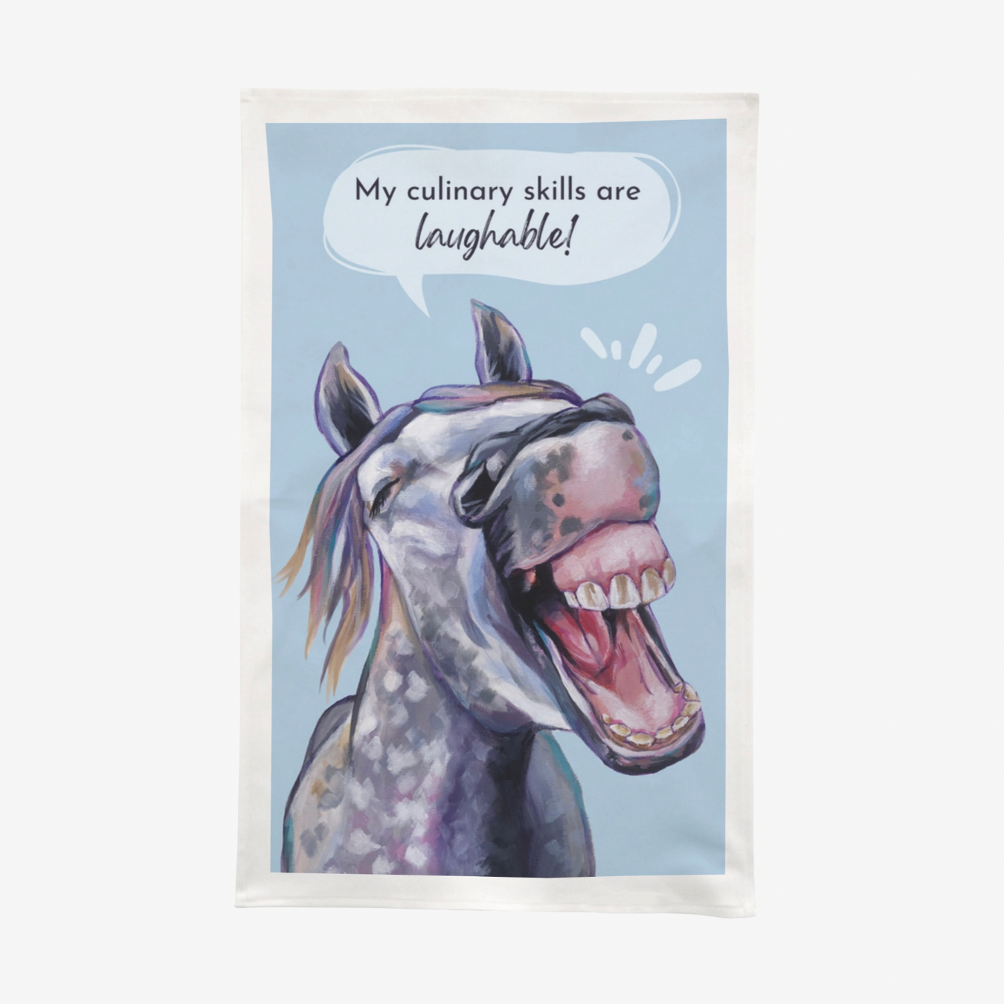 Lol Horse Tea Towel