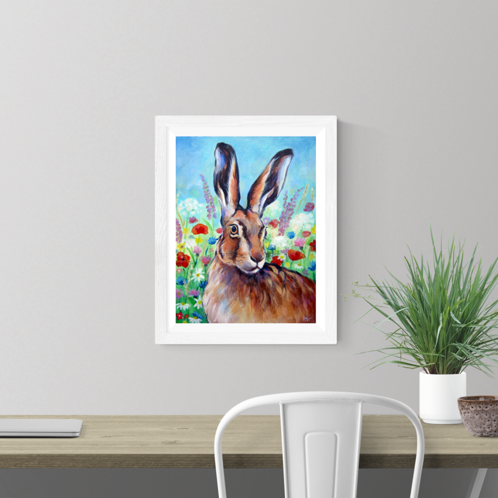 Meadow Hare - Print