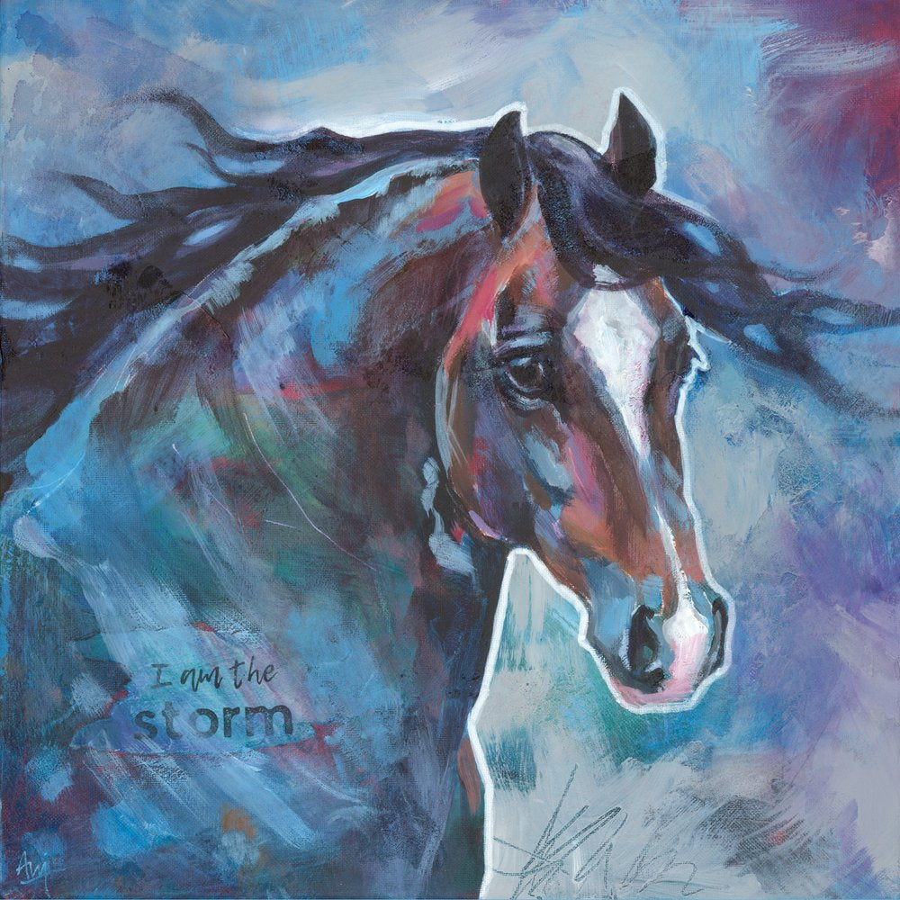 Fortitude - Framed Original Welsh Cob Painting
