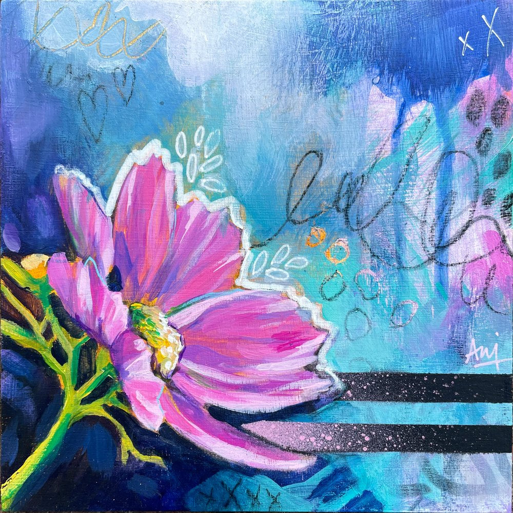 Daydream - Original Floral Painting