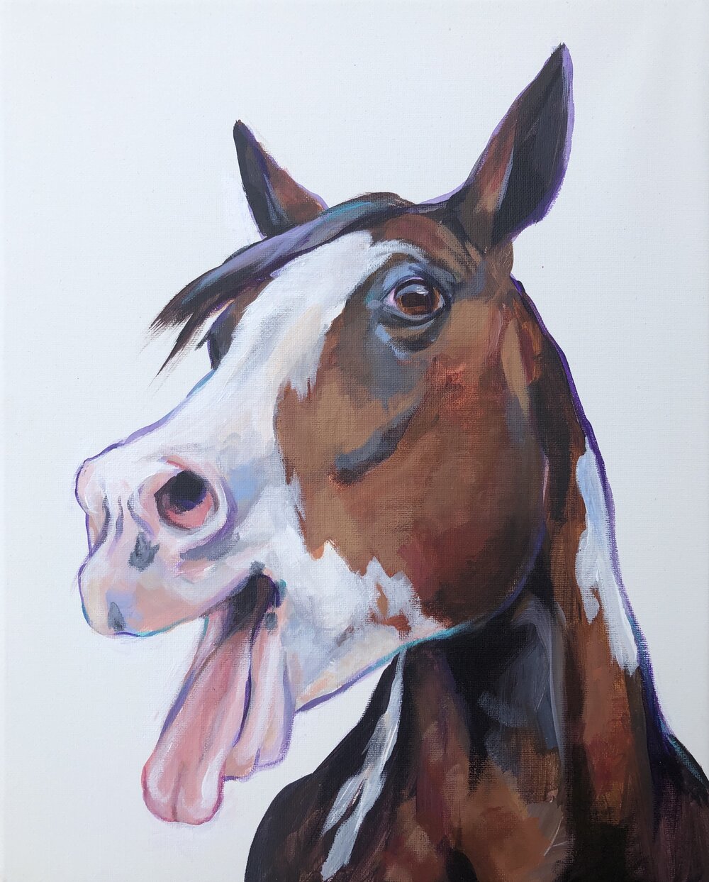Jolly - Original Horse Painting