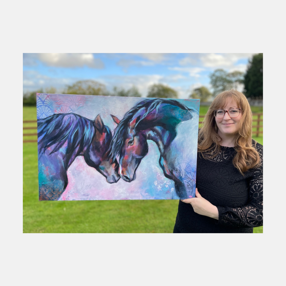 Tender - Original Horse Painting