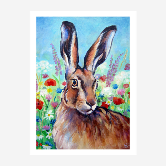 Meadow Hare - Print