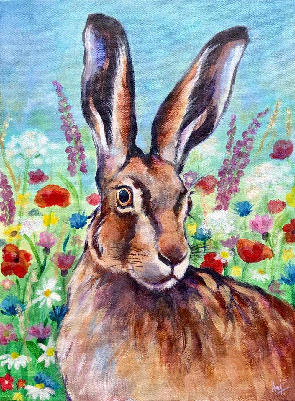 Meadow Hare - Print