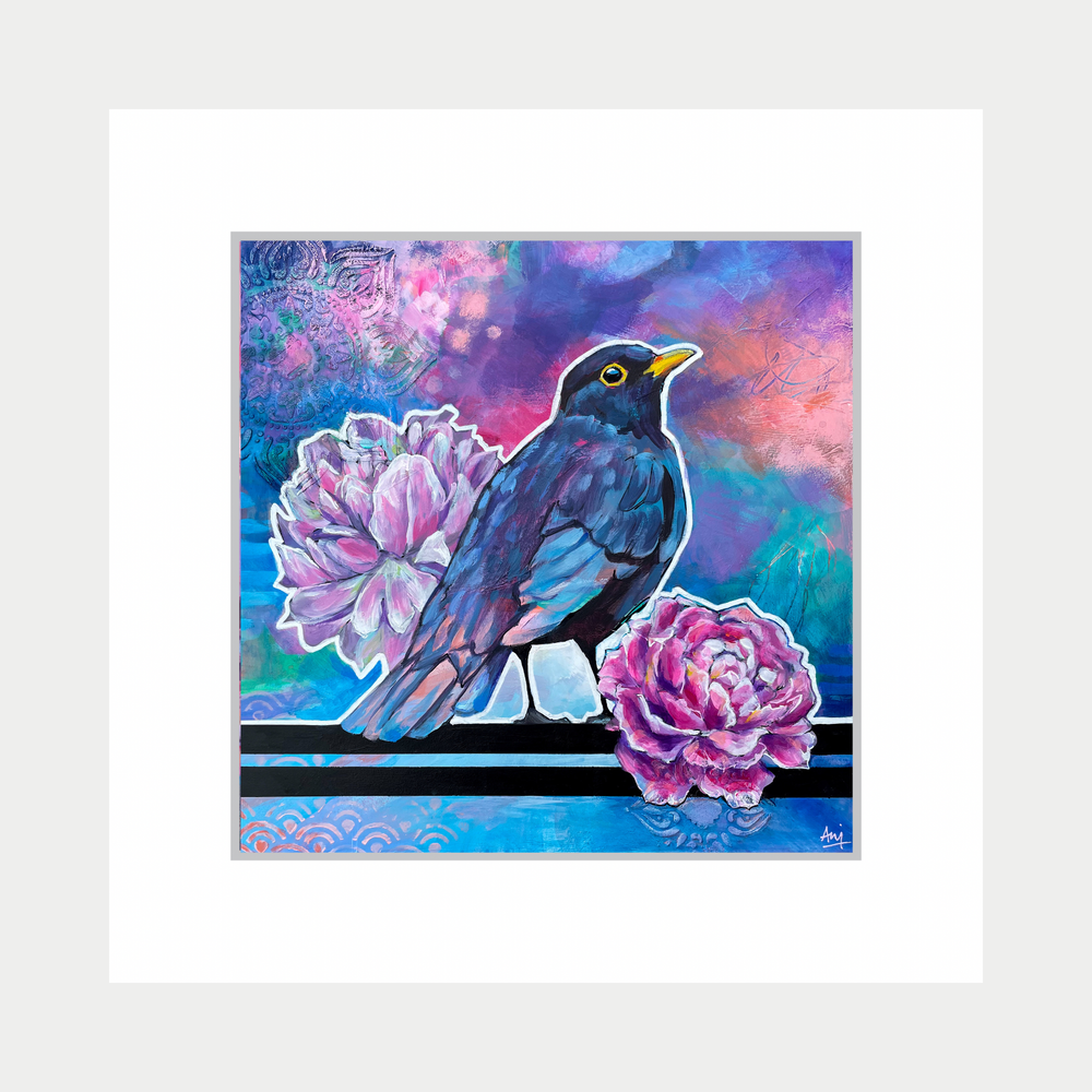 Beau - Blackbird Print