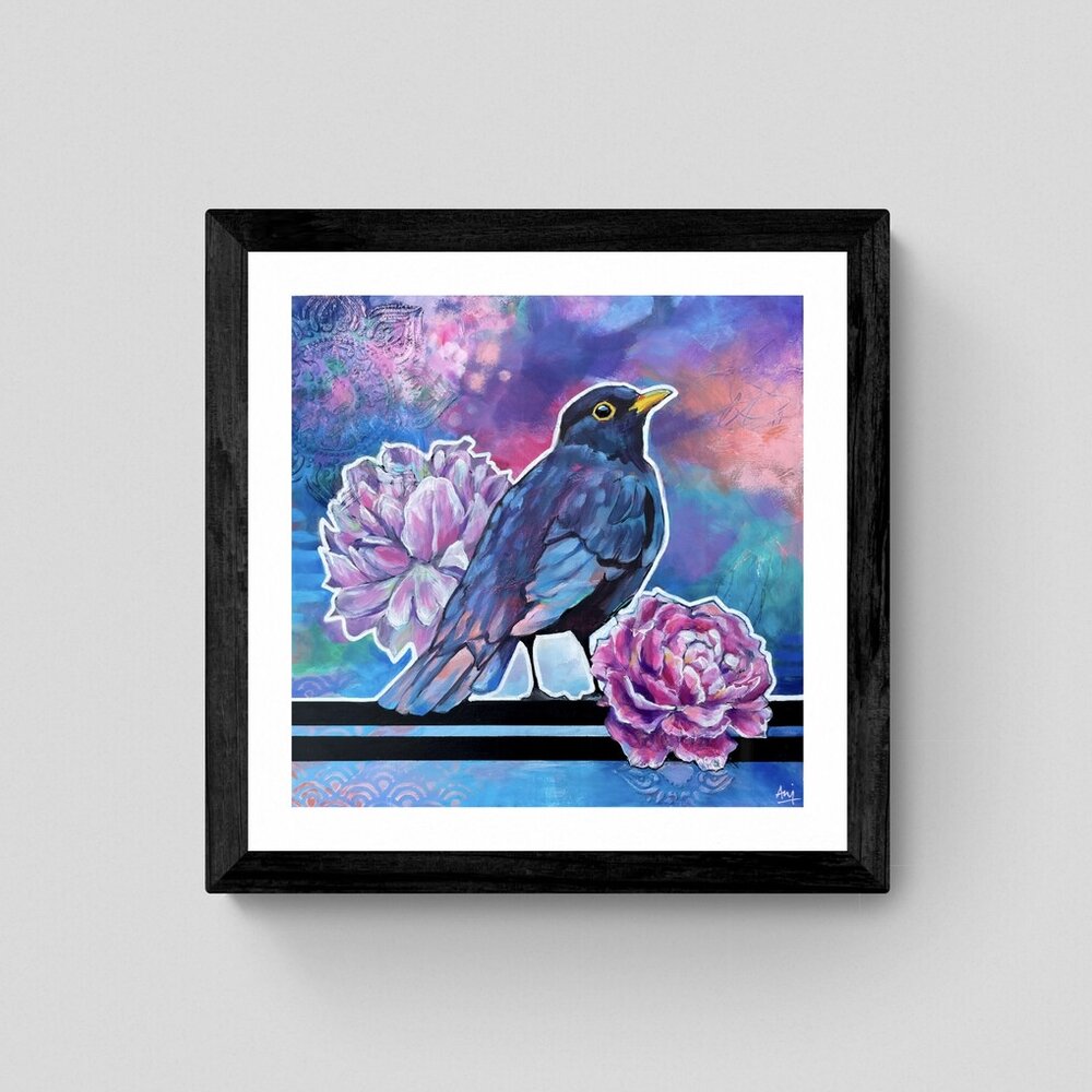 Beau - Blackbird Print