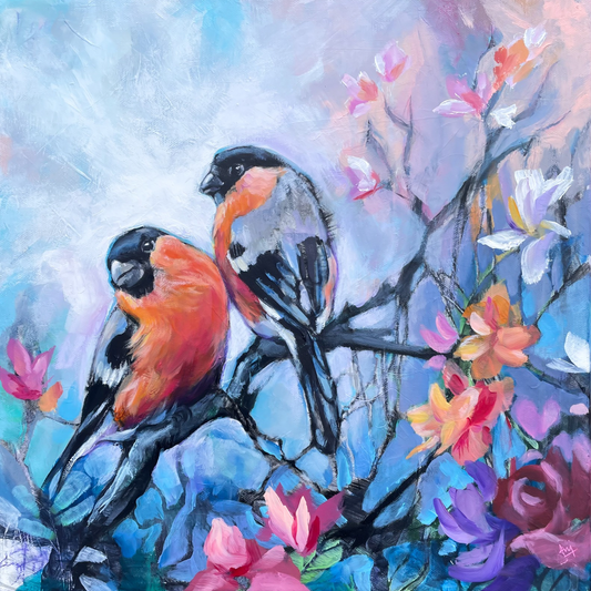 Intertwined - Original Mixed Media Painting