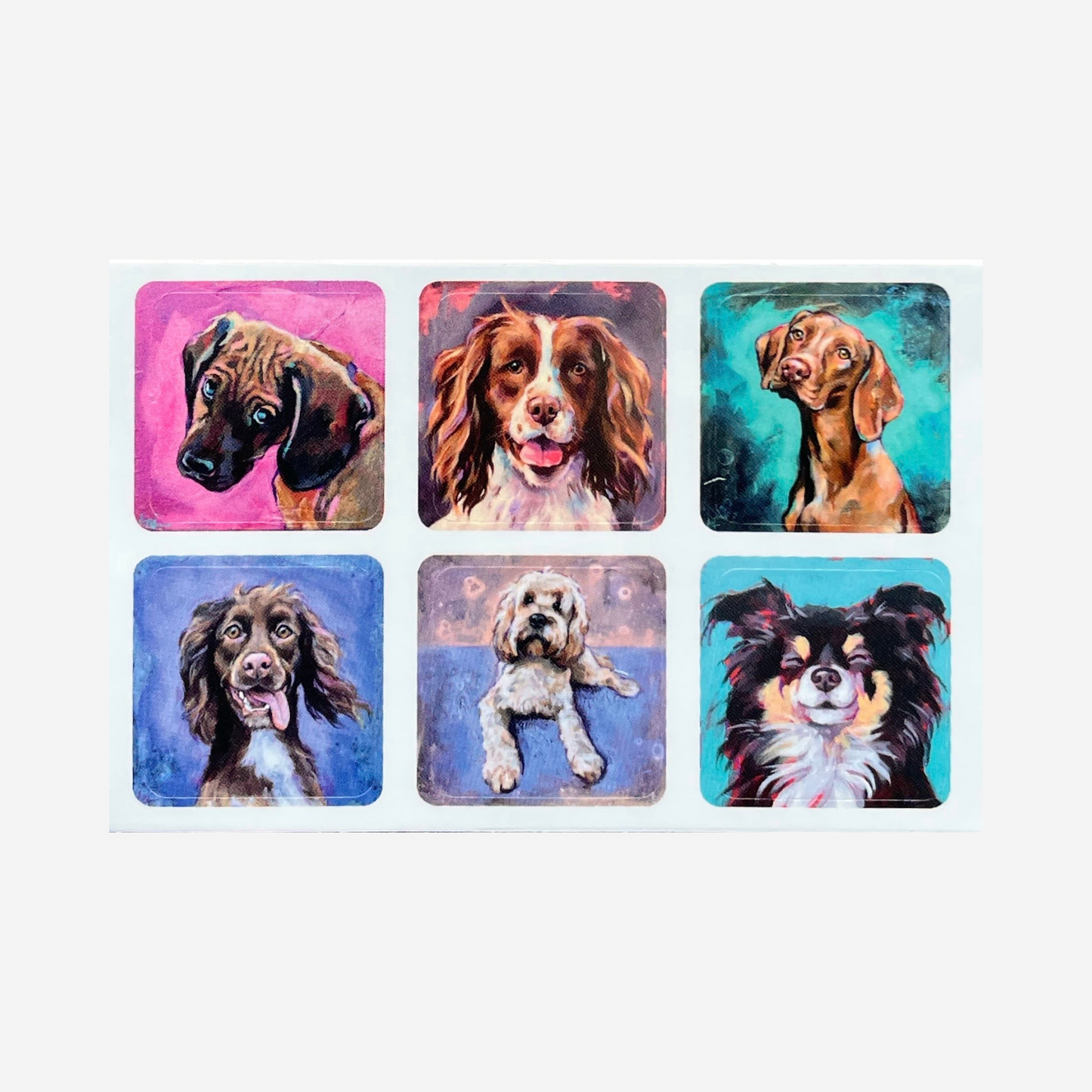 Mini Vinyl Stickers - Horses & Dogs