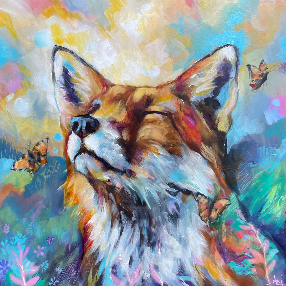 Enlightened - Original Mixed Media Painting