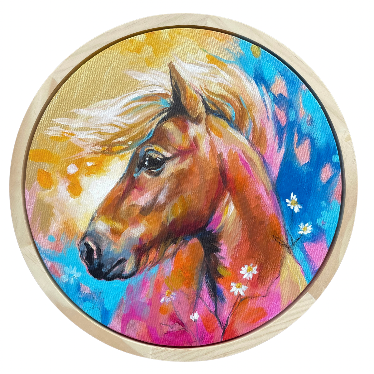 Gowan - Original Framed Shetland Pony Painting