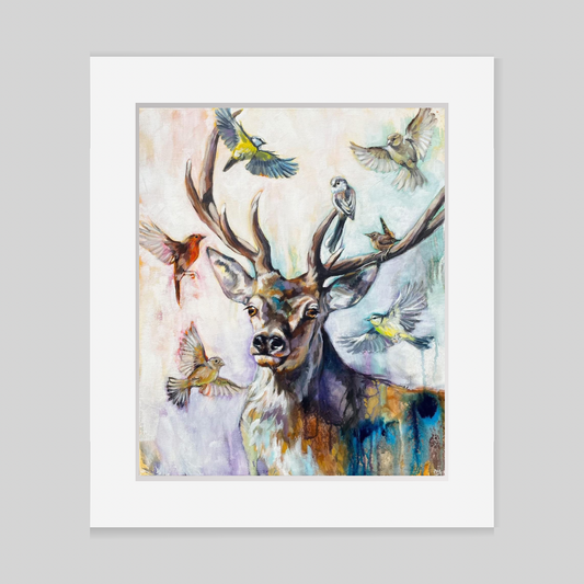 Menagerie - Stag Print
