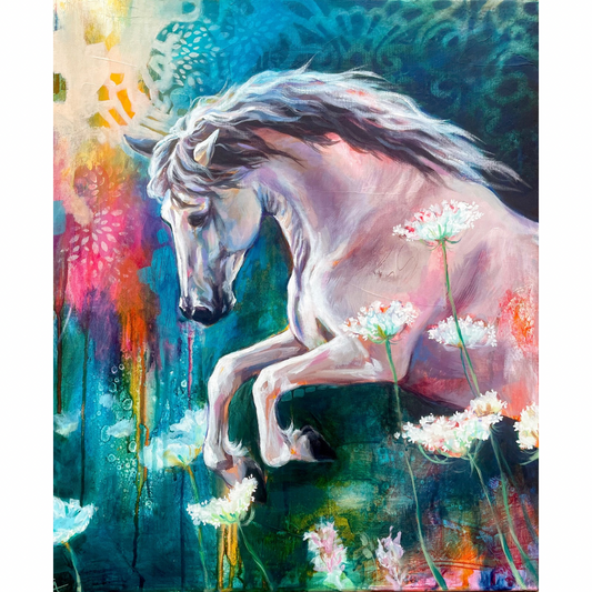 Sanctuary - Original Horse Painting
