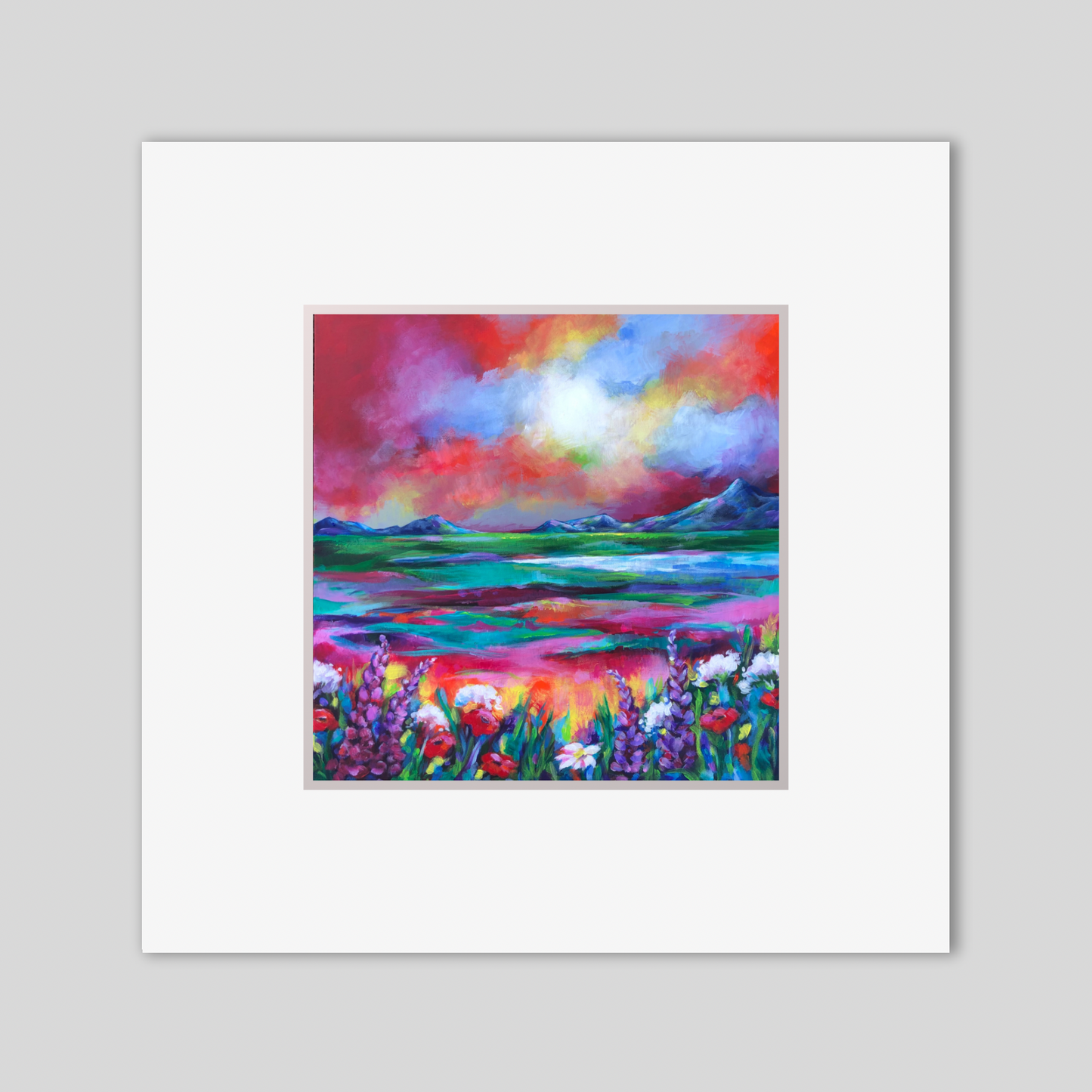 Mounted Mini Print - Eutierria
