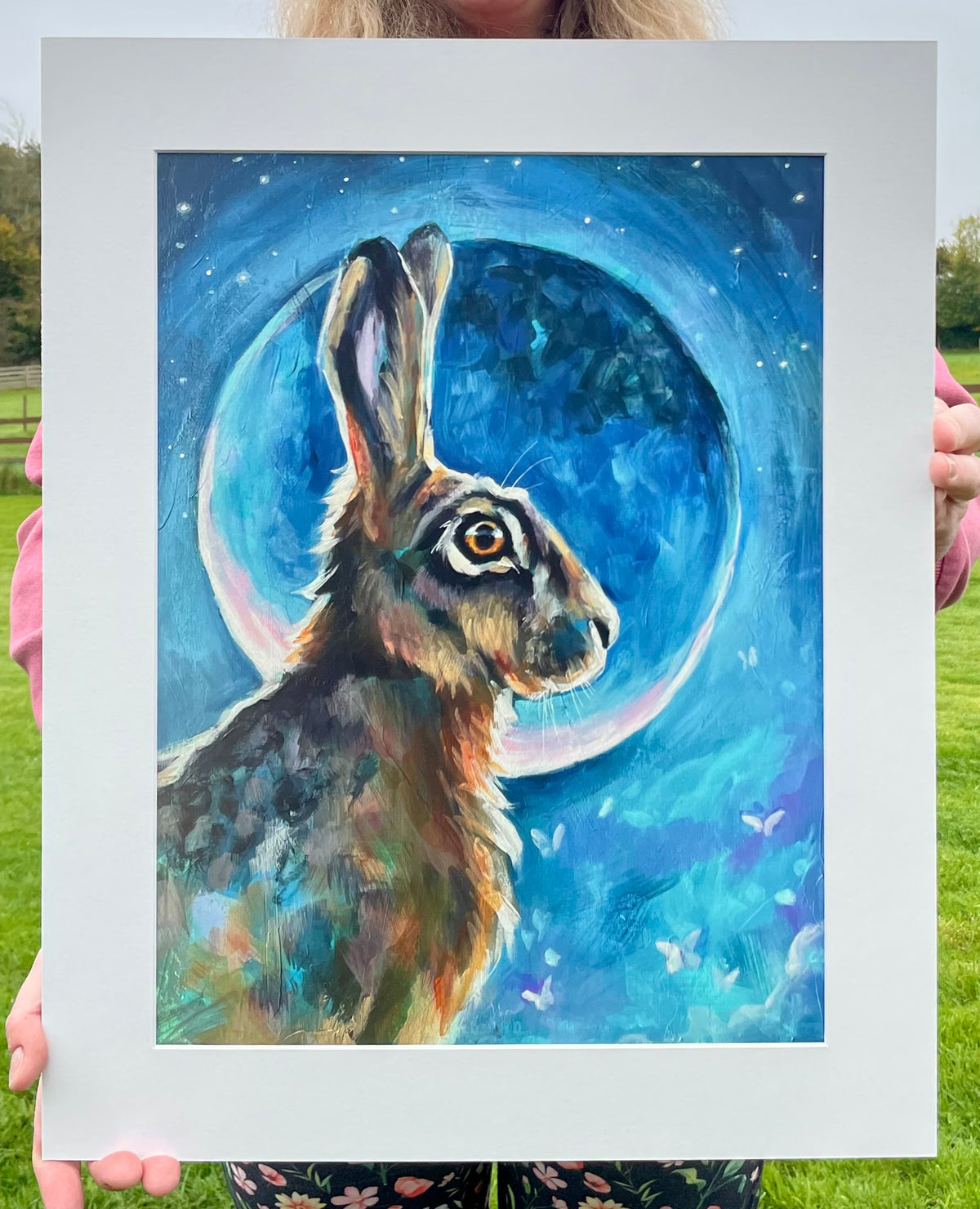 Celeste - Hare Print