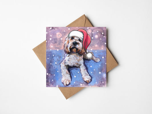 Christmas Cockapoo - Greetings Card (Singles & Packs)