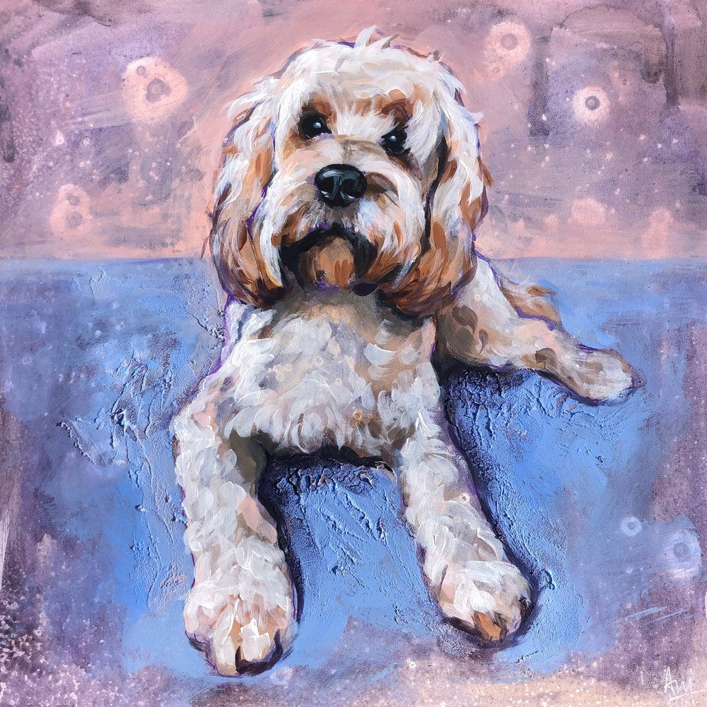 Cockapoo - Original Dog Painting