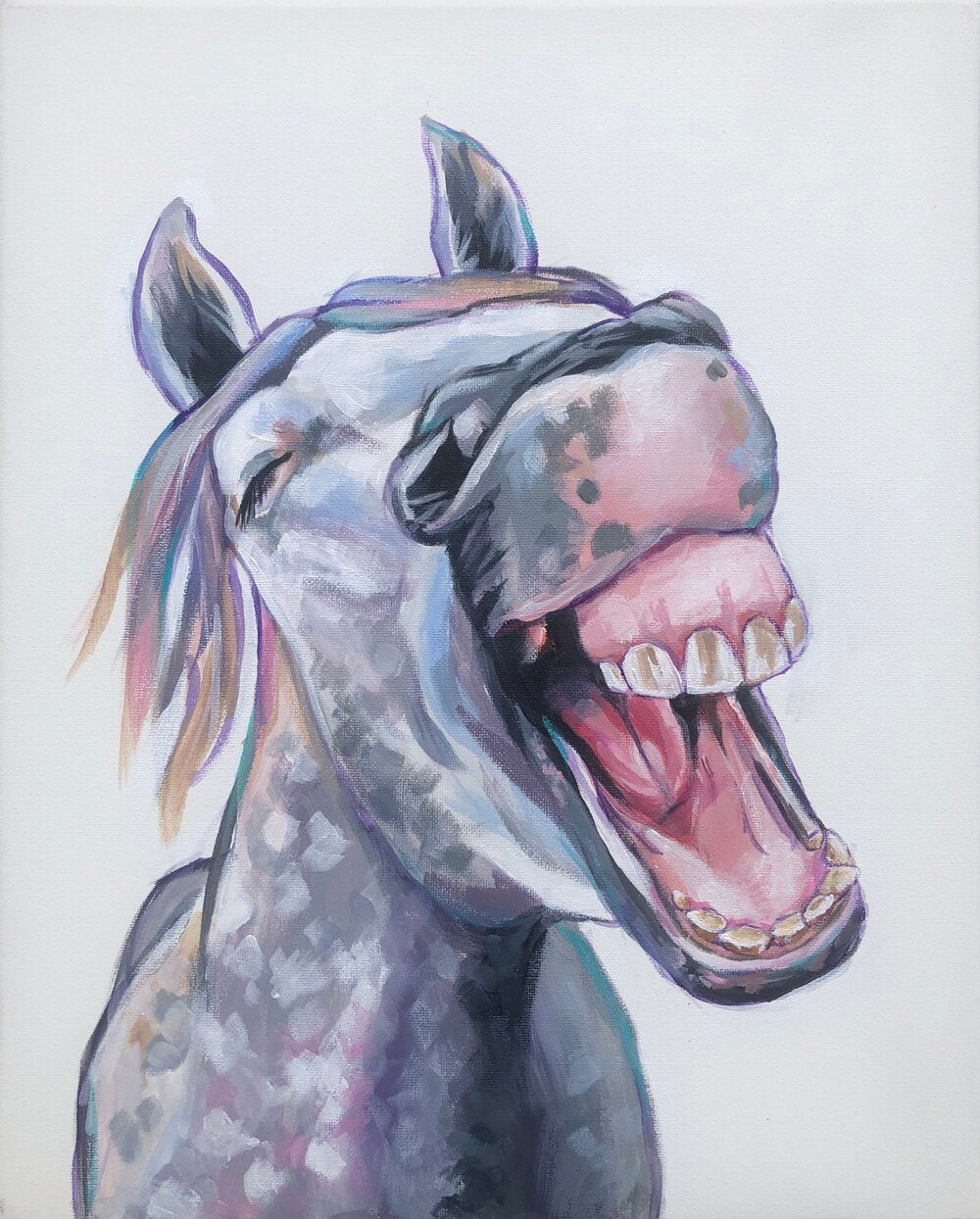 Merry - Original Horse Painting