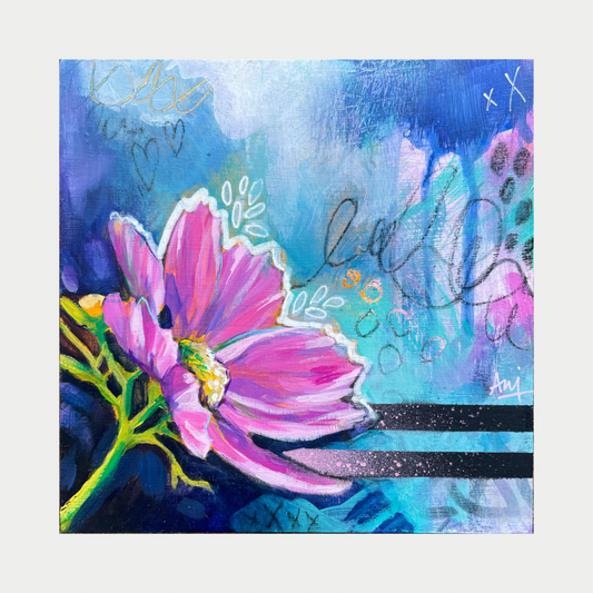 Daydream - Original Floral Painting