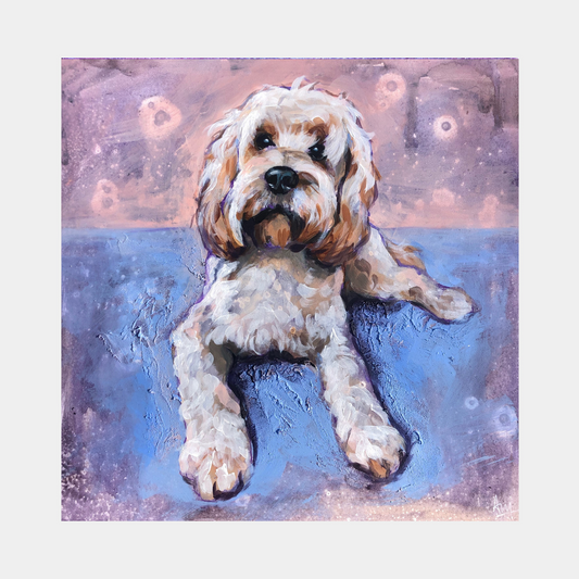 Cockapoo - Original Dog Painting