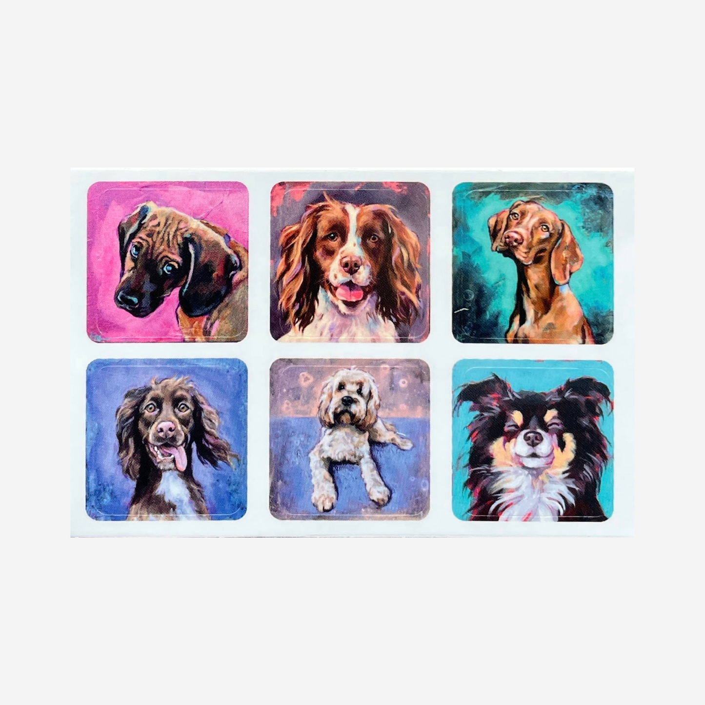 Mini Vinyl Stickers - Doggos