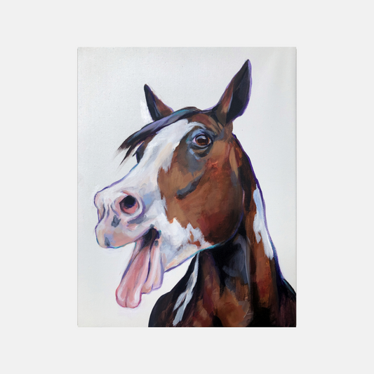 Jolly - Original Horse Painting