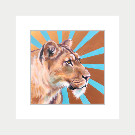 Sekhmet - Lioness Print
