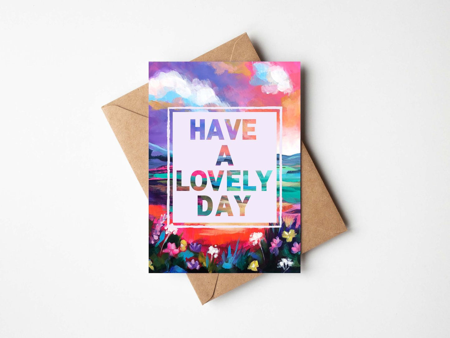 Lovely Day - Greetings Card