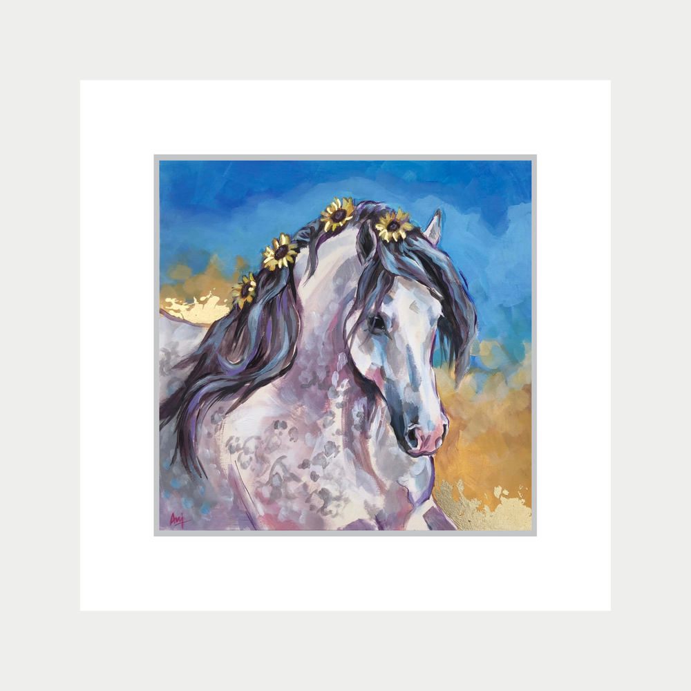 Hope - Hand Embellished Charity Horse Print